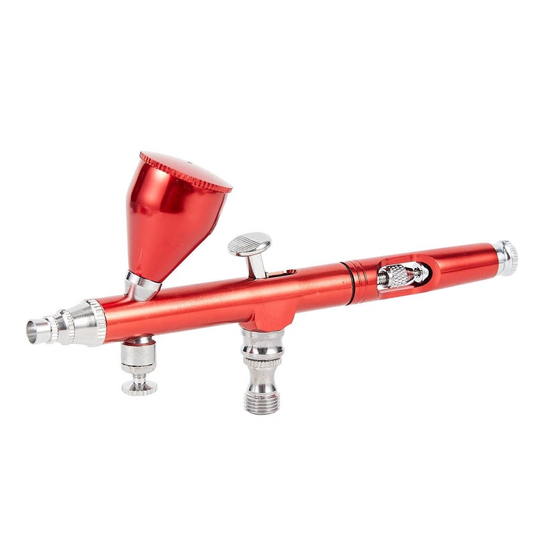 HUBEST 0.2mm/0.3mm/0.5mm Dual Action Airbrush Kit Gravity Airbrush Gun Spray Paint Gun Kit Complete Set Needle Nozzle Nozzlecap Setfor General-Purpose Art-and-Craft Projects Model-Railroad - Image 2